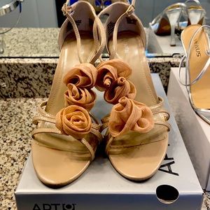 Apr. 9 Nude dress heels